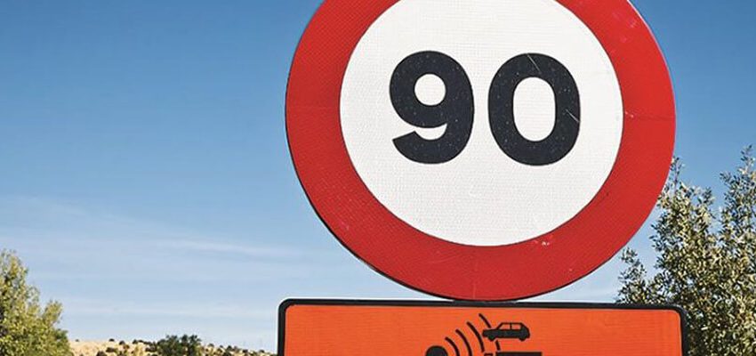 modificacion velocidades en carreteras convencionales