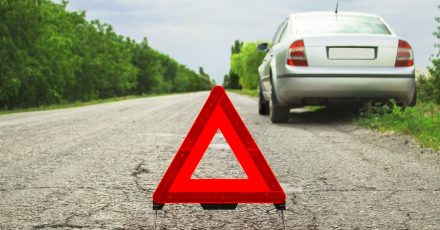 Luiz de emergencia del coche